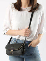 Sac Bandouli�re S Tradition Cuir Etrier Noir tradition ETRA059S-vue-porte