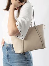 Sac Port� �paule S Tradition Cuir Etrier Beige tradition ETRA060S-vue-porte