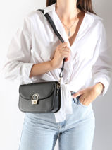 Sac Bandouli�re M Altair Cuir Etrier Noir altair EALA081M-vue-porte