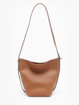 Sac Port� �paule Sac � Dos S Cavalier Cuir Etrier Marron cavalier ECLR126S