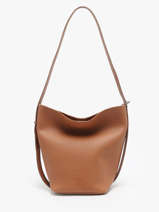 Sac Port� �paule Sac � Dos M Cavalier Cuir Etrier Marron cavalier ECLR126M