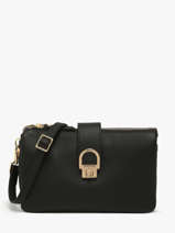 Sac Bandouli�re Equestre Cuir Etrier Noir equestre EEQT0143