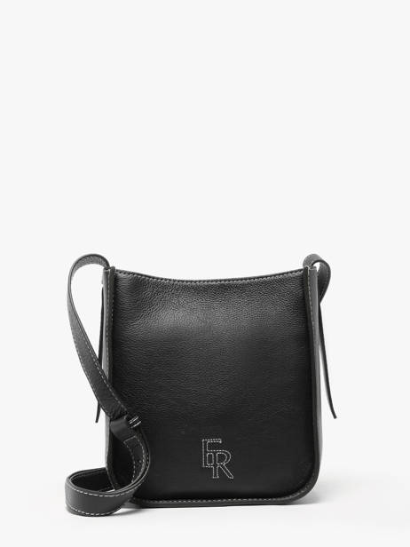 Sac Bandoulière S Foudre Cuir Etrier Noir foudre EFOD087S